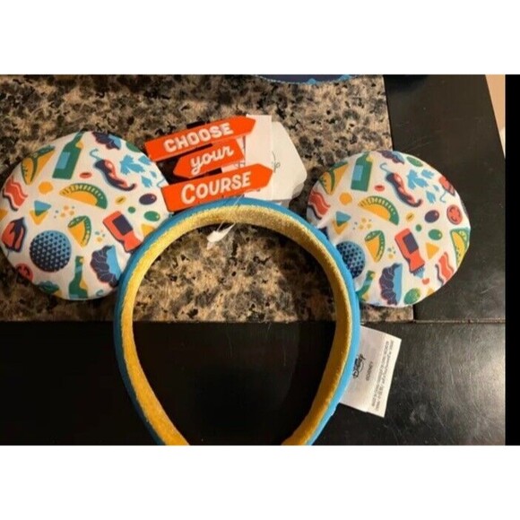 Disney Parks Epcot Food & Wine Festival Choose Your Course Ear Headband 2023 NEW - Picture 4 of 6
